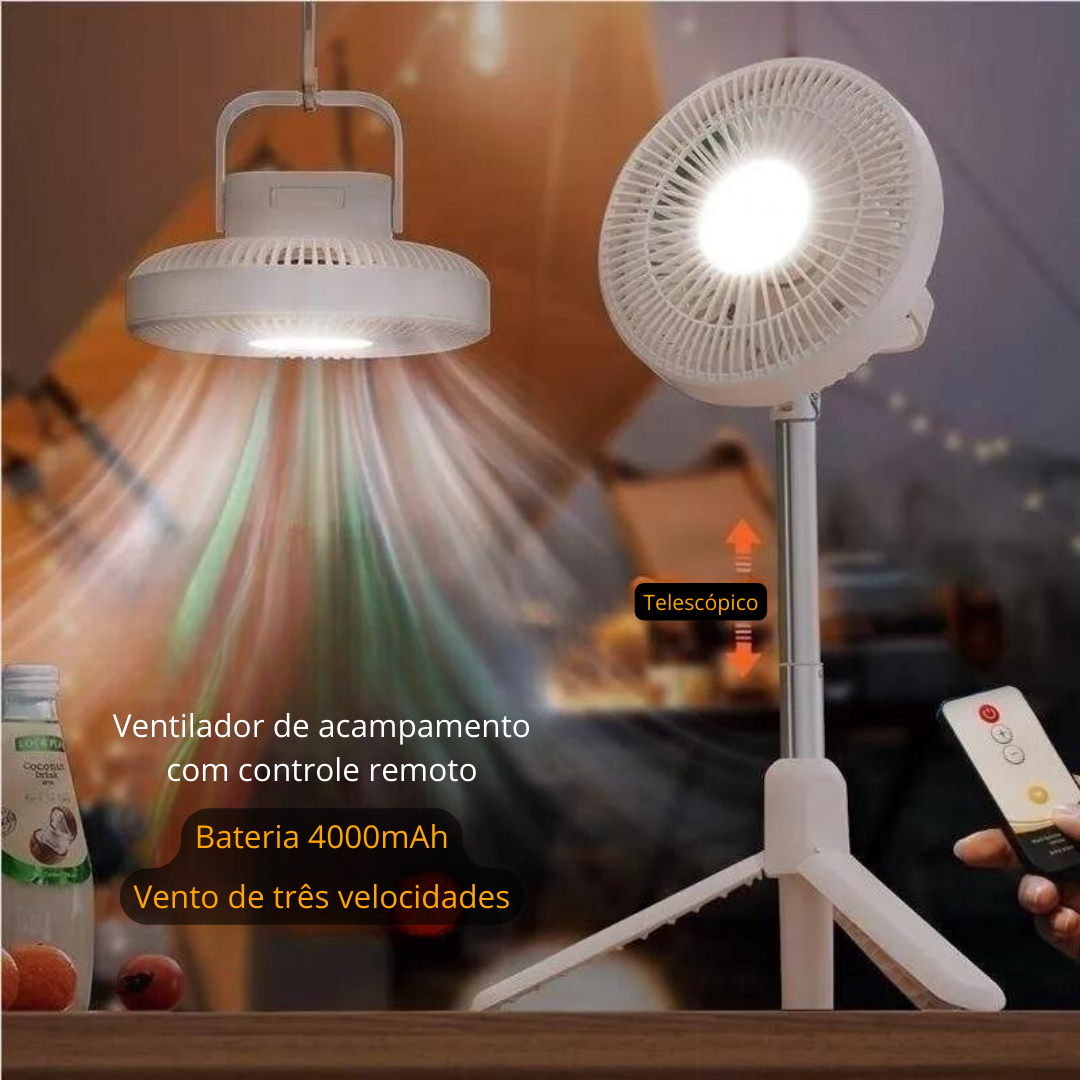 Ventilador c/ Luz