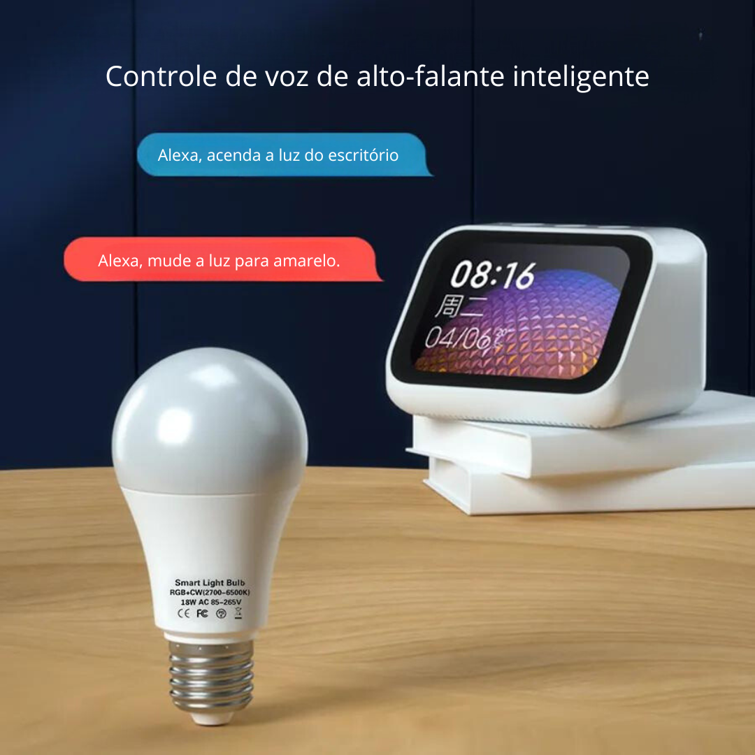Lâmpada Wifi Led