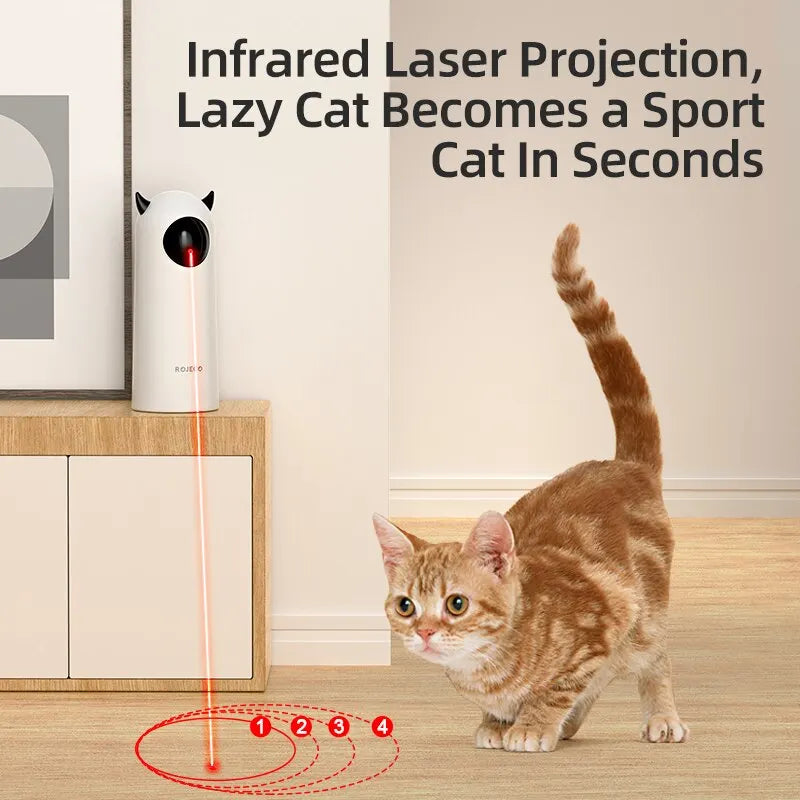 Brinquedo Gato Laser Automático