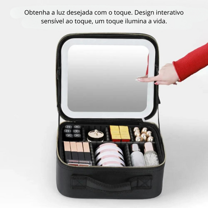 Maleta Maquiagem c/ Led