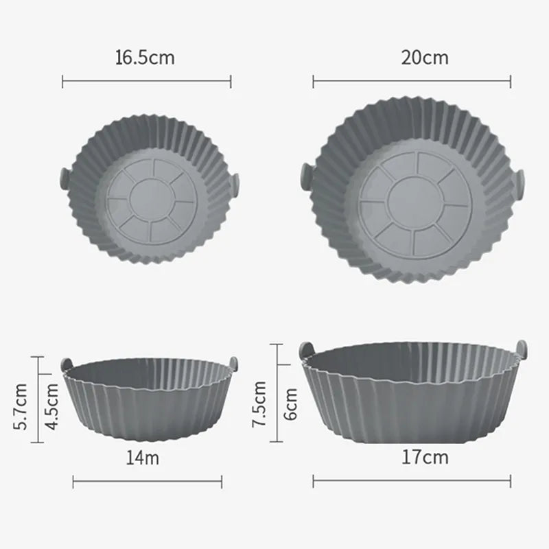 Cesta de Silicone p/ Air Fryer