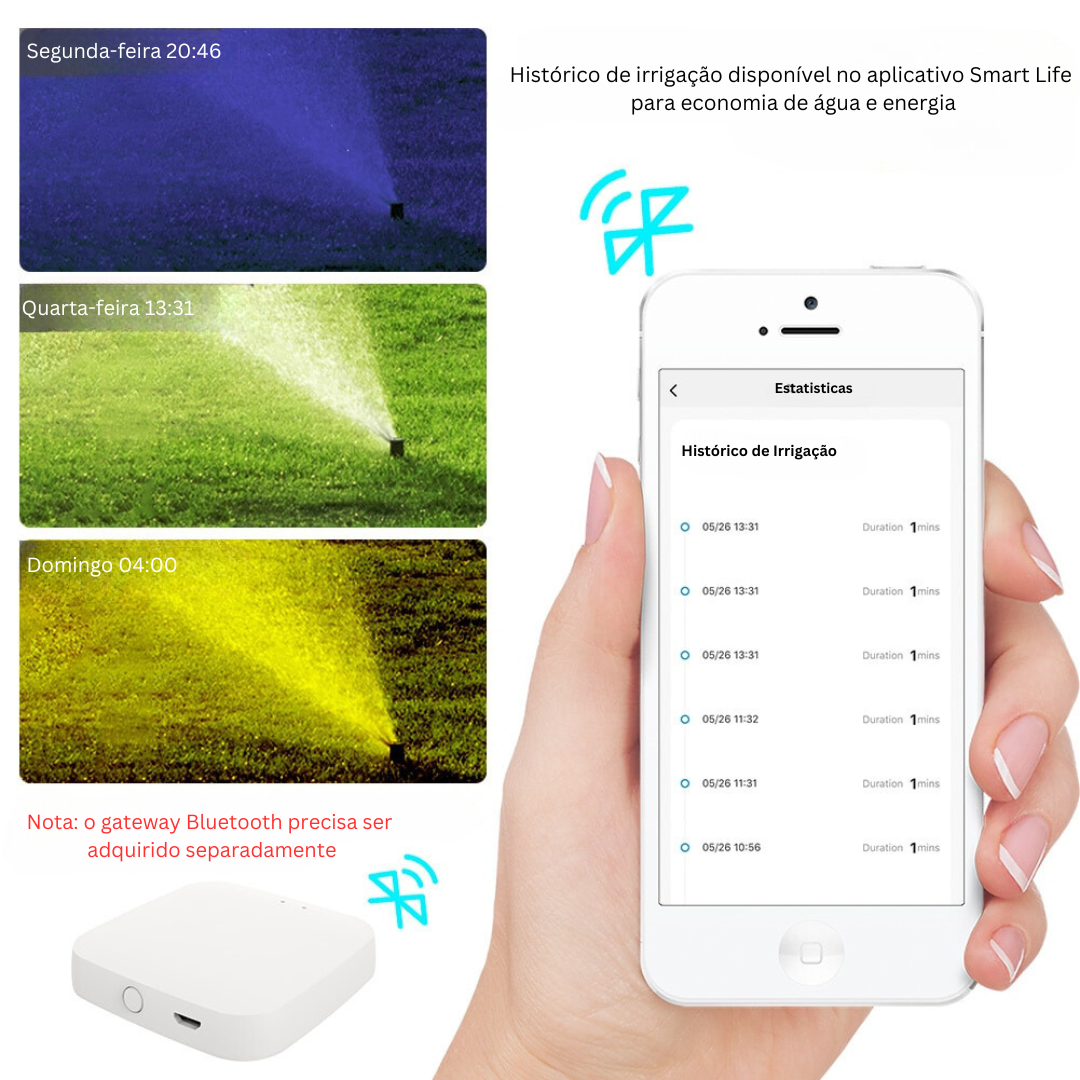 Irrigador para Jardim Automático